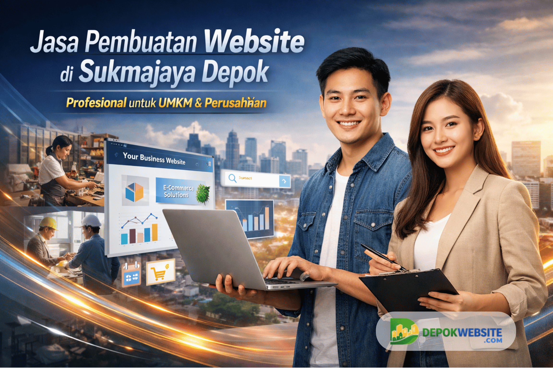 Jasa Pembuatan Website UMKM Sukmajaya Depok